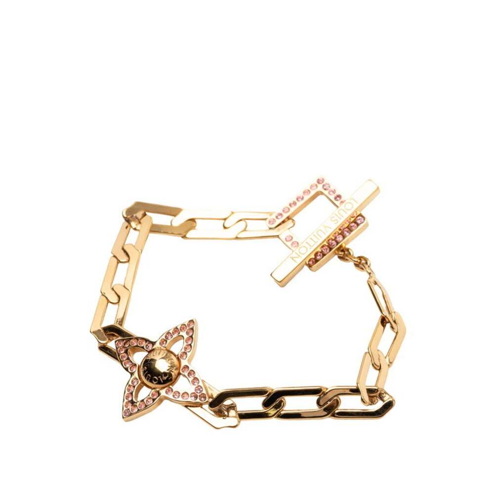LOUIS VUITTON Gold Charm Bracelet - Picture 1 of 8